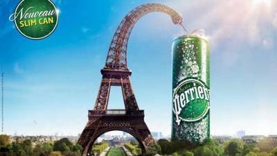 La tour Eiffel dans la publicité