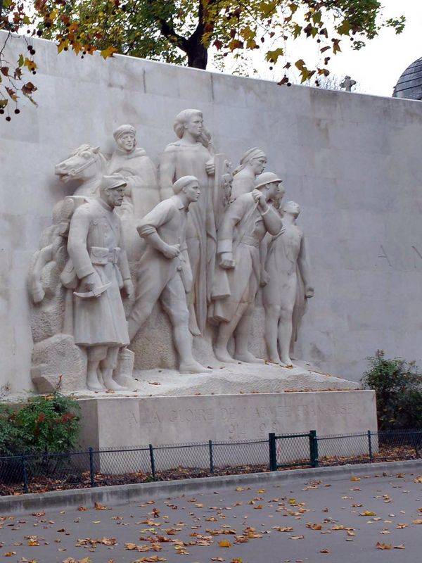 Monument à la gloire de l'armée française