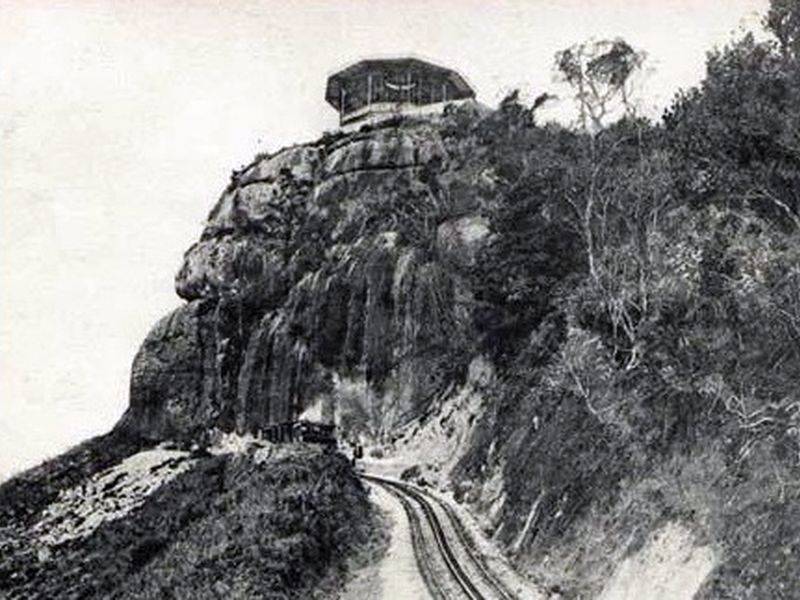 La ligne du chemin de fer au début du XXe siècle