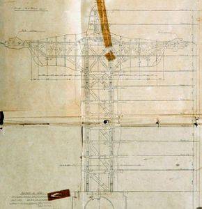 Le plan de la statue