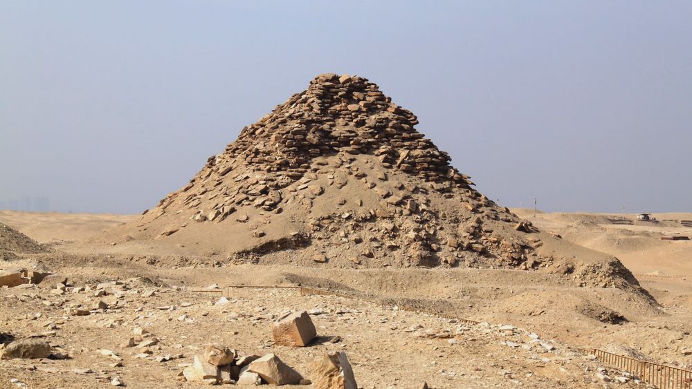La pyramide d'Ouserkaf