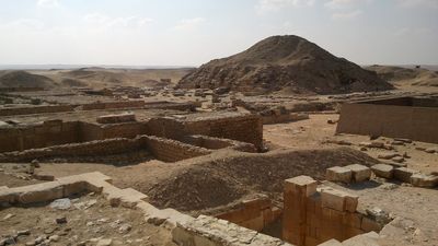 Le plateau de Saqqarah