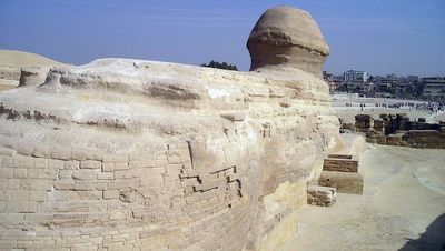 Vue arrière du Sphinx