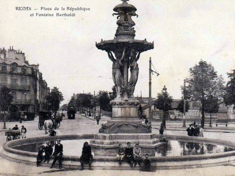 Fontaine Bartholdi, Reims