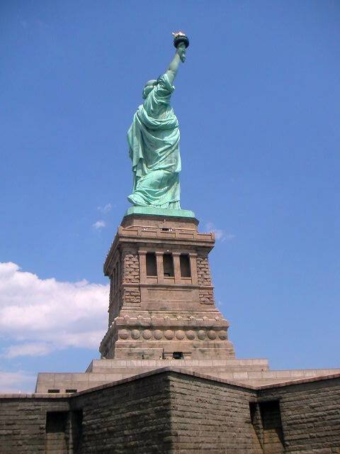 Socle de la statue de la Liberté