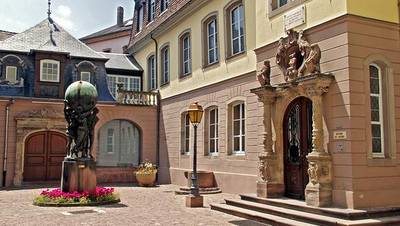 L'entrée du musée Bartholdi, à Colmar