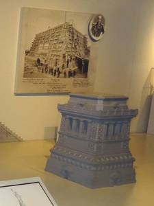 Maquette du piédestal