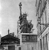 Structure de la statue à Paris