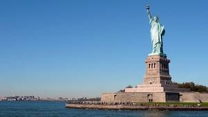 La statue de la Liberté sur Liberty Island