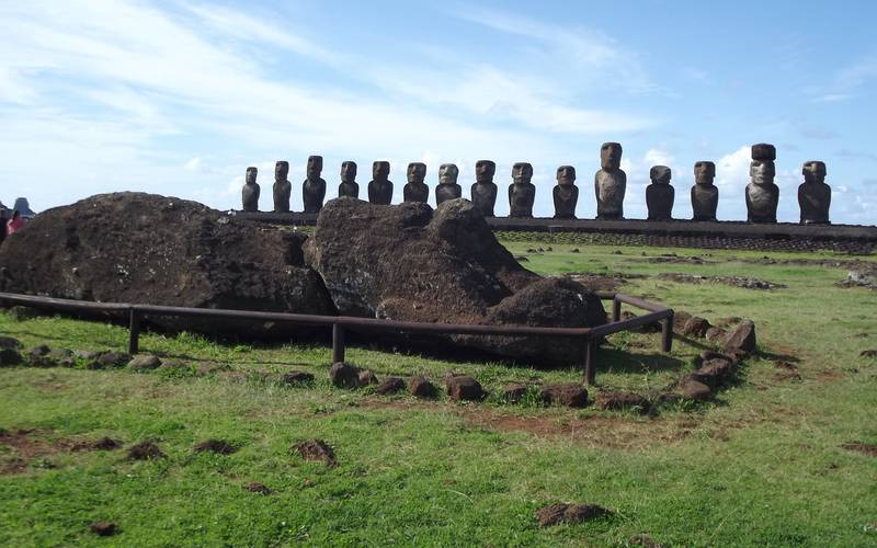 Moaïs de l'île de Pâques