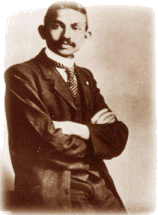 Gandhi jeune