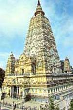 Le temple de Mahabodhi