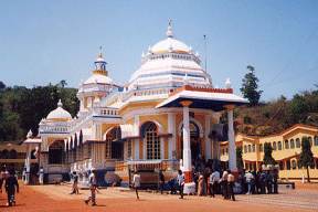 Le temple de Sri Mangesh