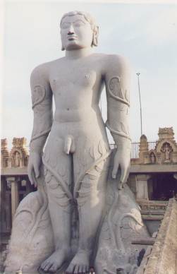 La statue de Gomateshwara