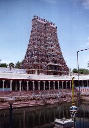 Le temple de Sri Meenakshi