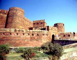Le fort rouge d'Agra