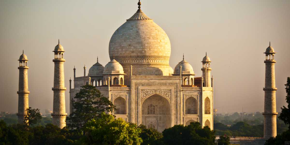 Le mausolée du Taj Mahal
