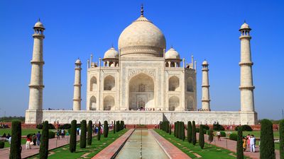 Le mausolée du Taj Mahal