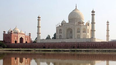 Le Taj Mahal vu du côté Nord