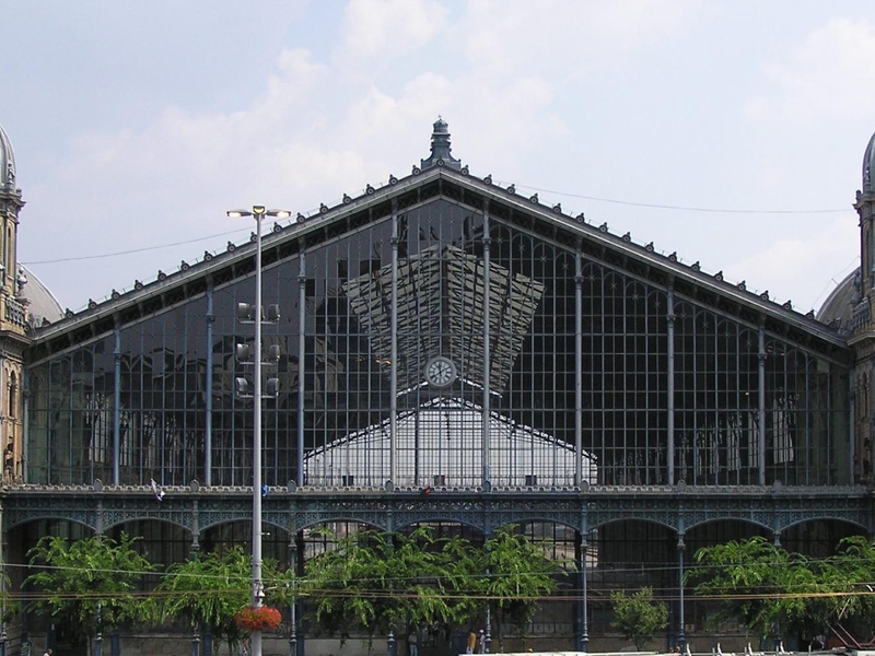 Gare de l'Ouest, à Budapest