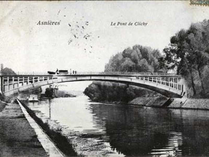 Pont de Clichy, Hauts de Seine, France