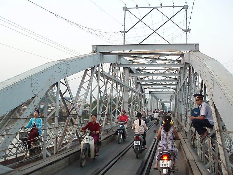 Pont de Rach-Cat, au Viet-Nam