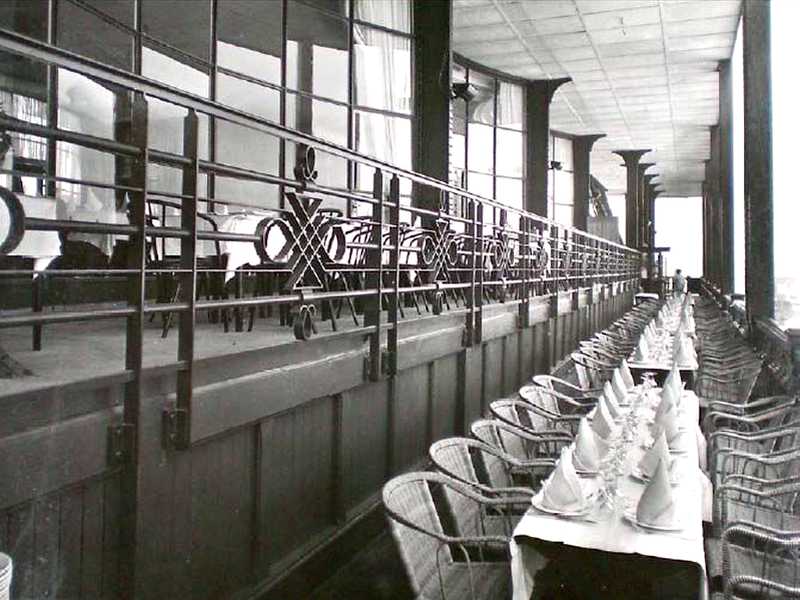 Galerie du premier étage en 1937