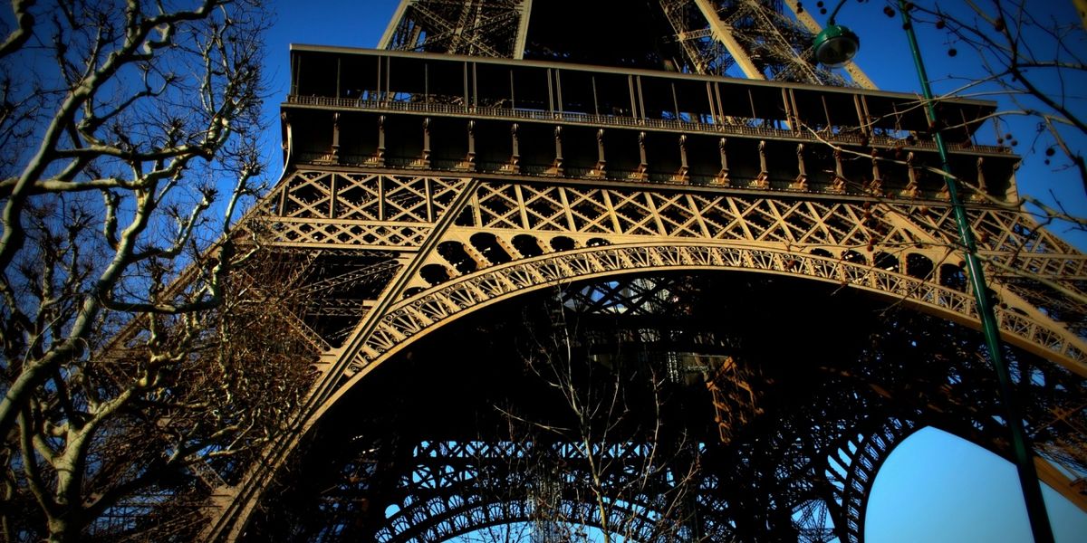 Le premier étage de la tour Eiffel