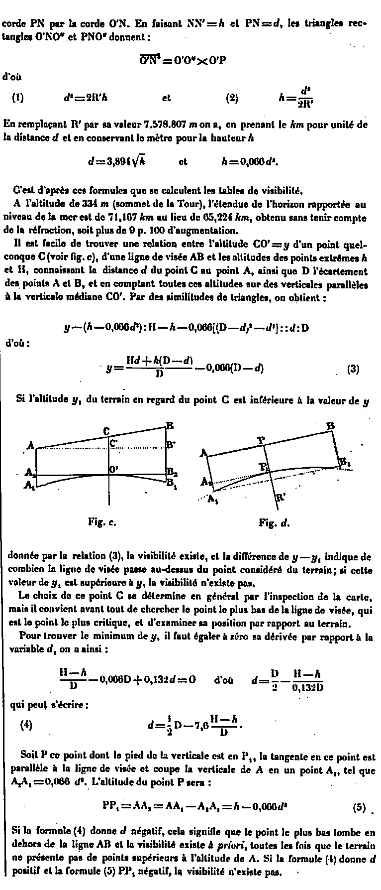 Explication sur la réfraction atmosphérique