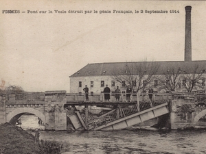 Pont sur la Vesle, à Chassemy