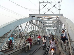 Pont de Rach-Cat, au Viet-Nam