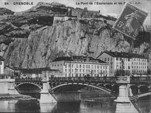 Pont de la Porte de France à Grenoble