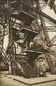 Escalier au XIXe siècle