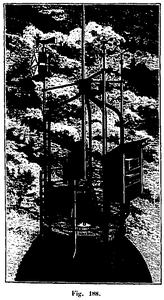 Plate-forme météorologique de la tour Eiffel au XIXe siècle