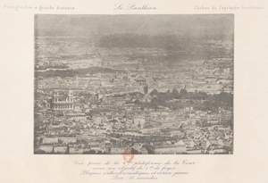 Vue de la tour Eiffel : Le Panthéon