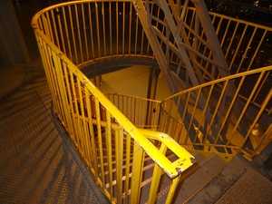 Escalier entre deux niveaux