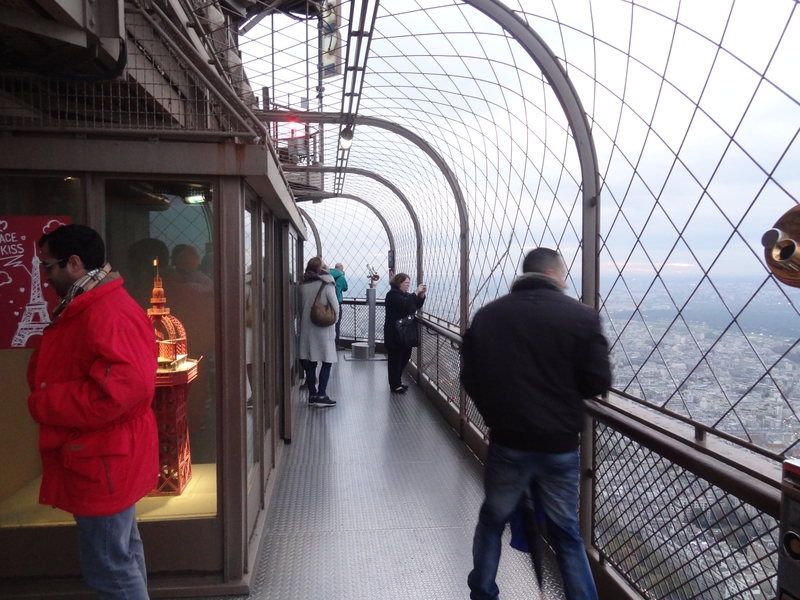 Un balcon du 3e étage de la tour Eiffel