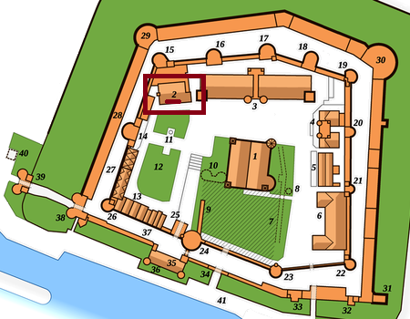 Emplacement de la chapelle royale