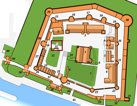 Emplacement de l'échafaud