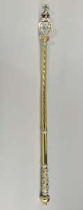Sceptre royal à la croix